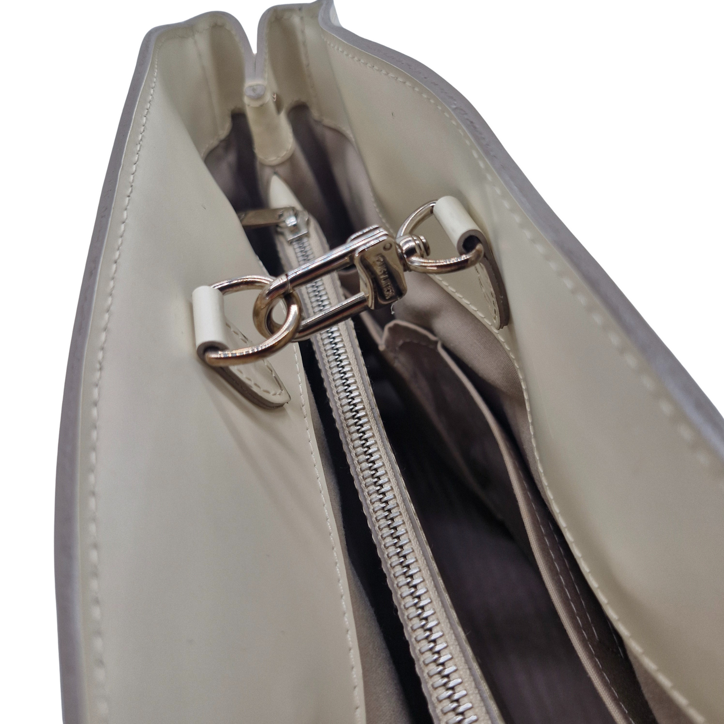 Louis Vuitton Passy PM Epi Weiss- Tasche