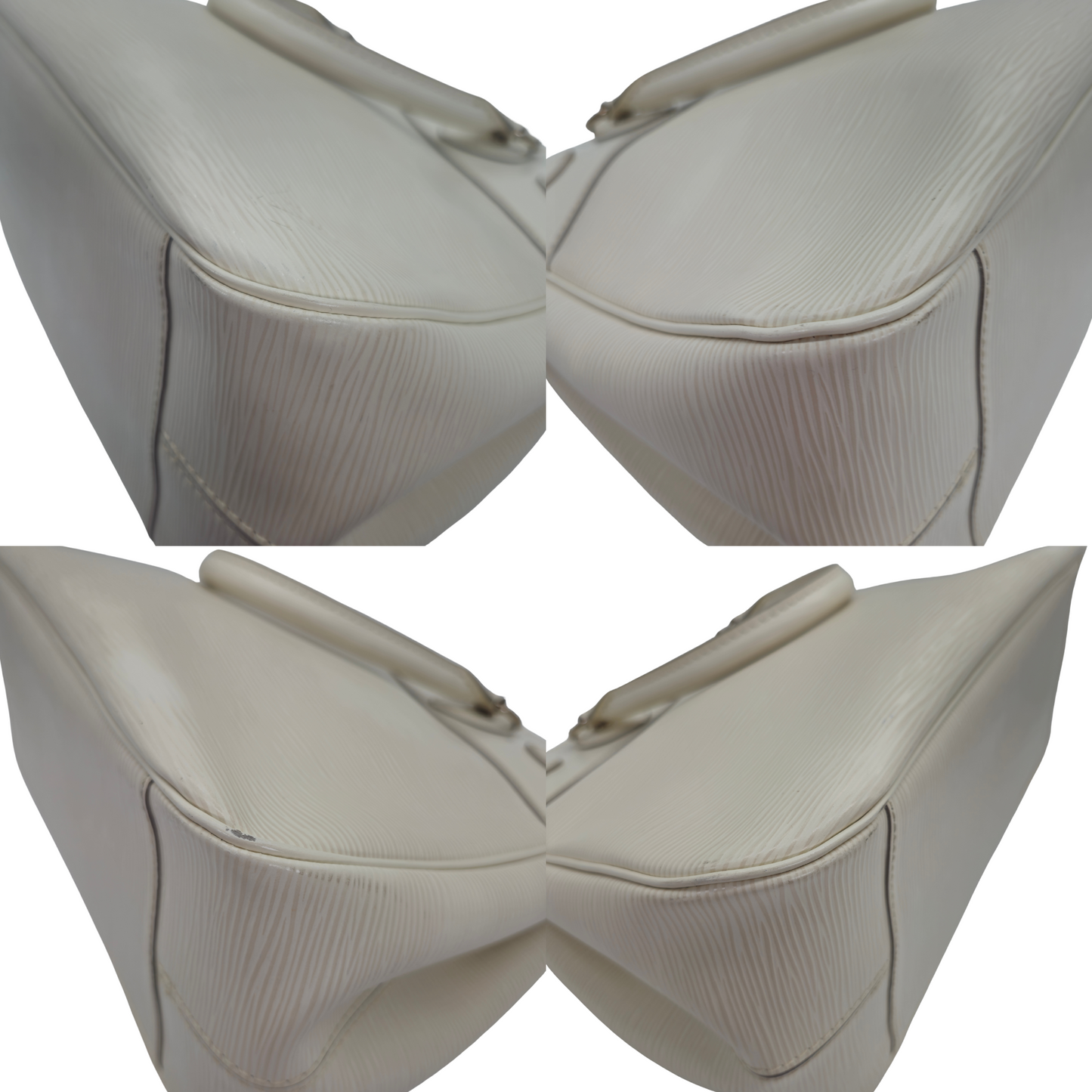 Louis Vuitton Passy PM Epi Weiss- Tasche
