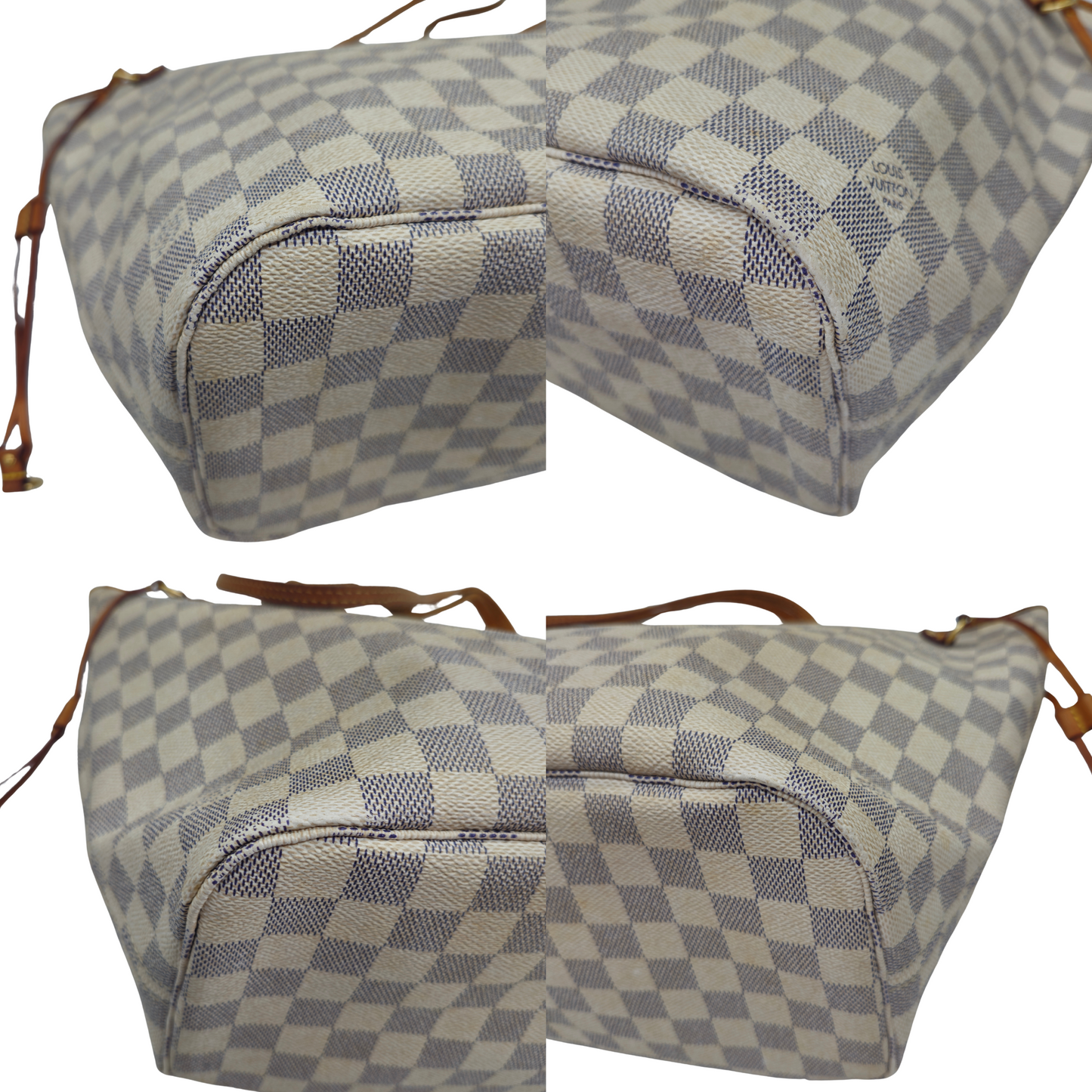 Louis Vuitton Neverfull MM Azur-Tasche (CA0150)