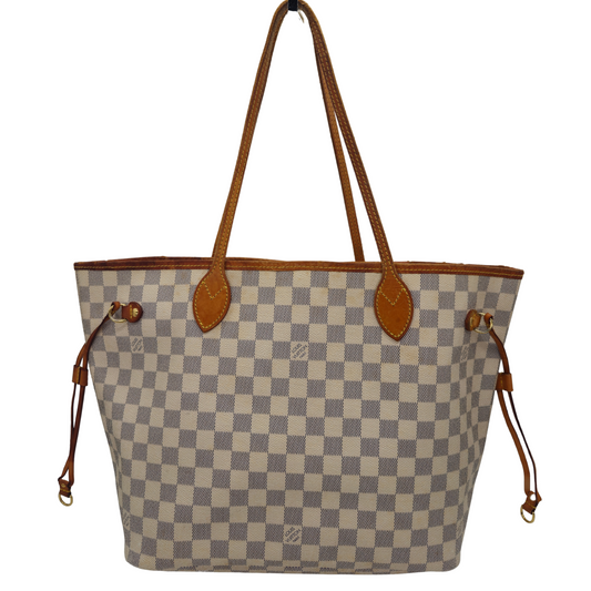 Louis Vuitton Neverfull MM Azur-Tasche (CA0150)