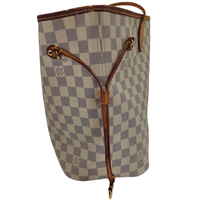 Louis Vuitton Neverfull MM Azur-Tasche (CA0150)