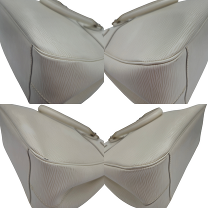 Louis Vuitton Passy PM Epi Weiss- Tasche